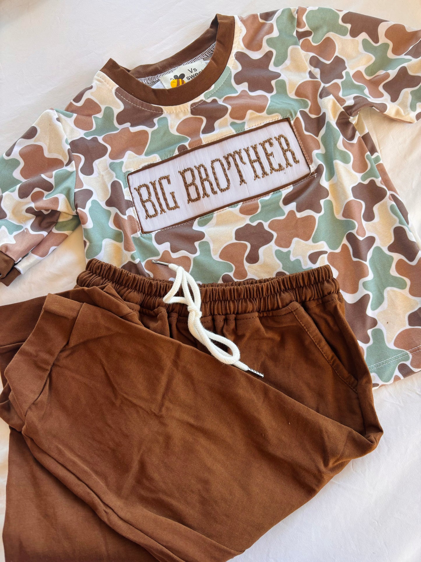 Big Brother Smocked Set