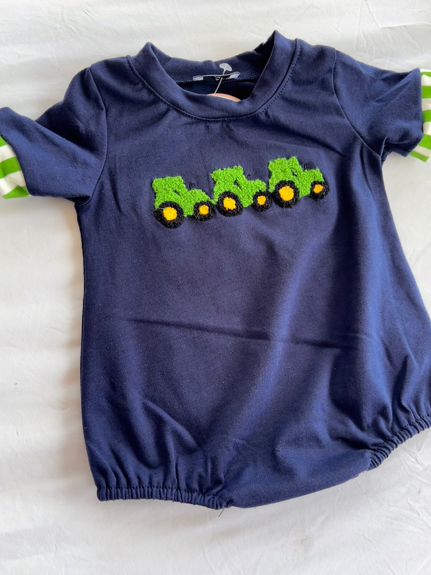 French Knot Tractor Bubble