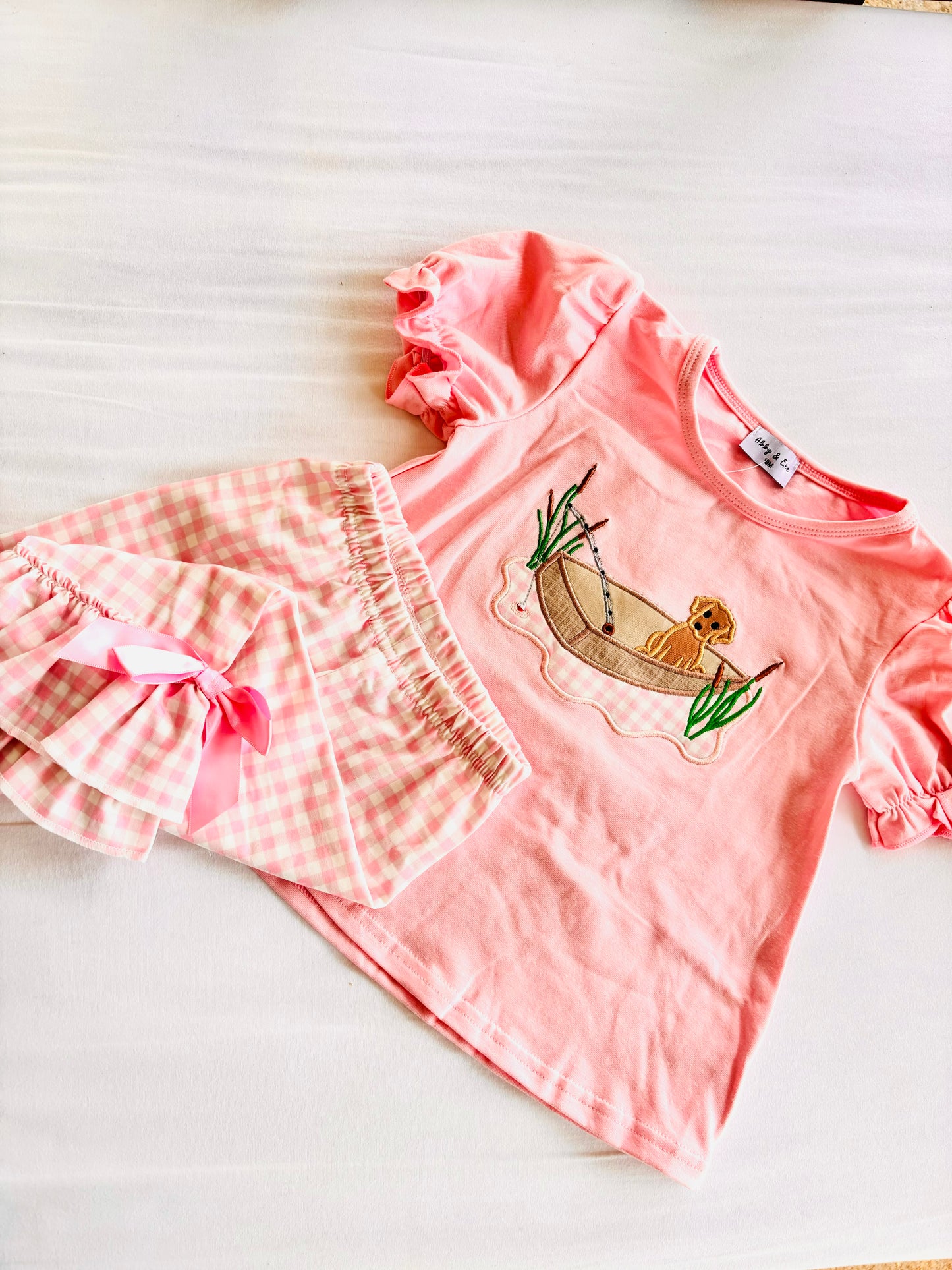 Pink Fishing Pant Set