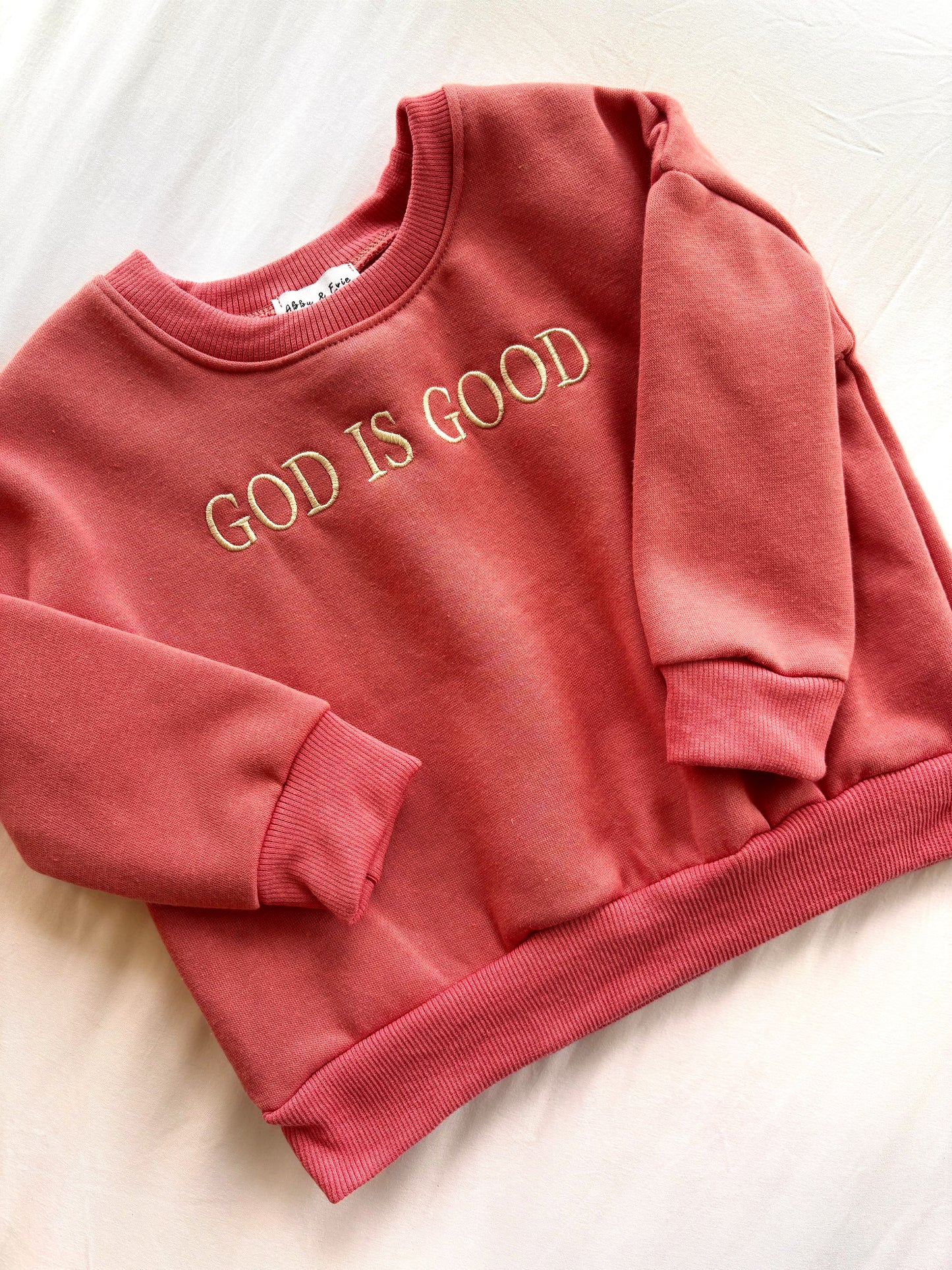 God Is Good Kid Sweatshirt