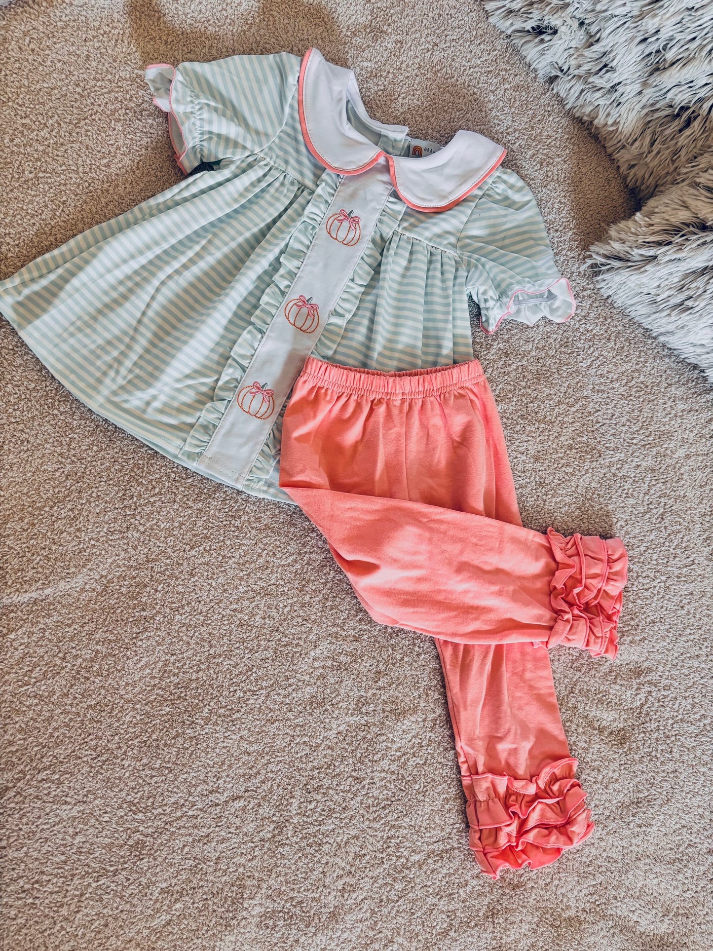 Ruffle Pumpkin Set