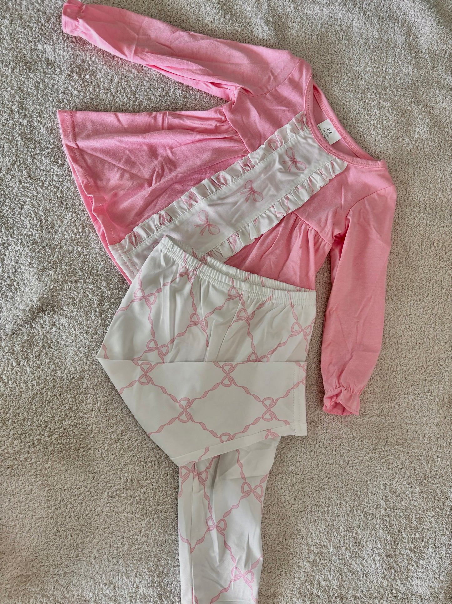 Pink Bow Set