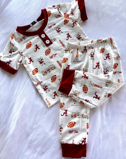 Roll Tide Pj Set