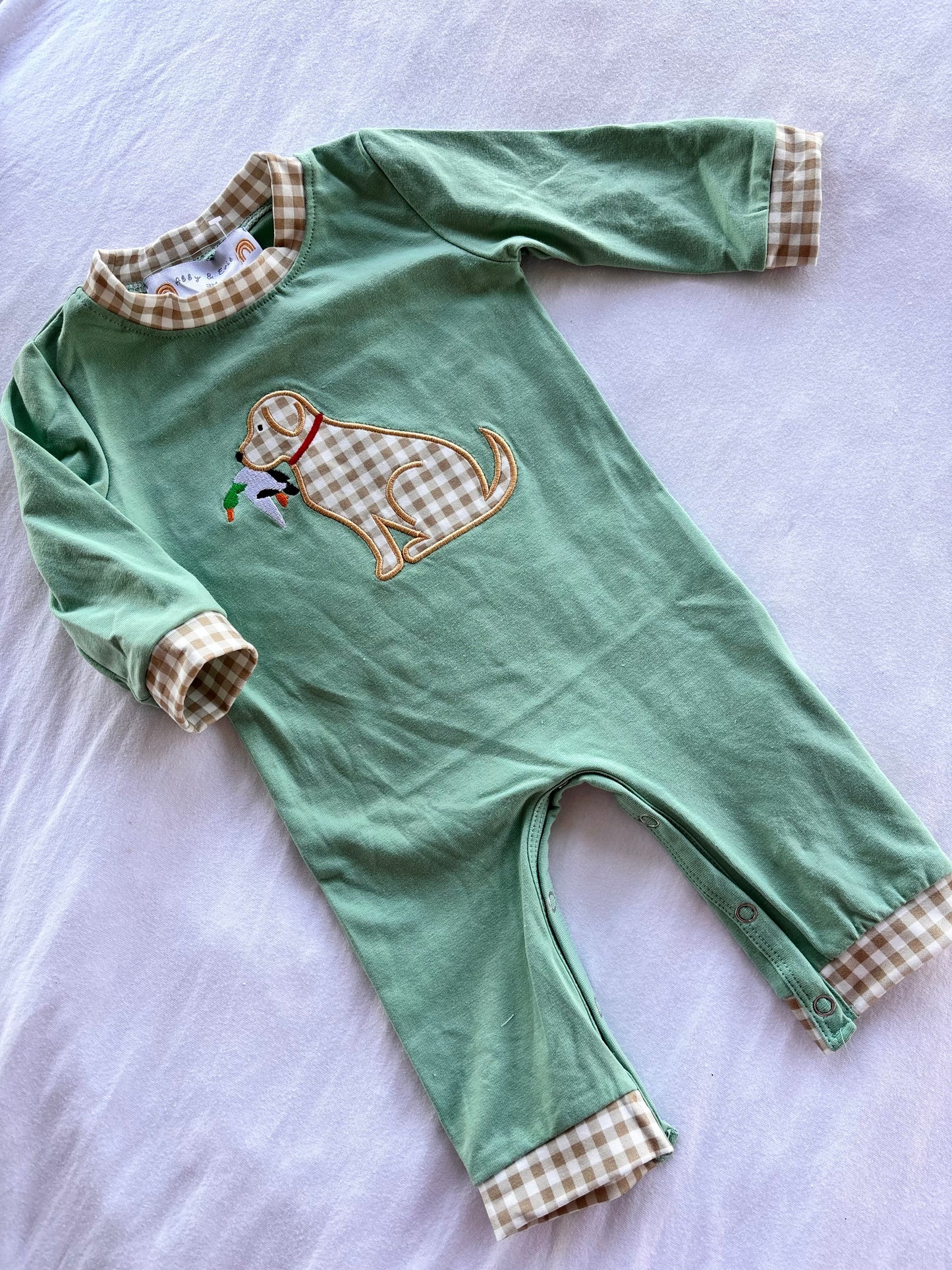 Sage Hunting Romper